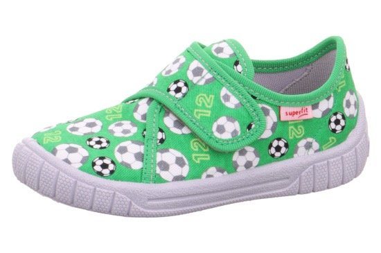 Superfit BILL WMS: Mittel Hausschuh Klettschuh mit Klettverschluss, Größenschablone zum Download