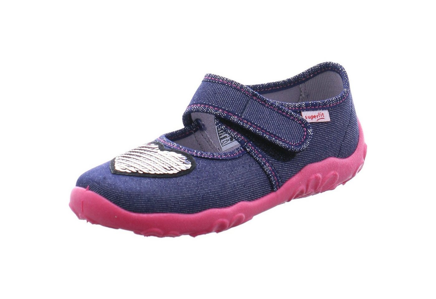 Superfit Bonny Hausschuh (blau)