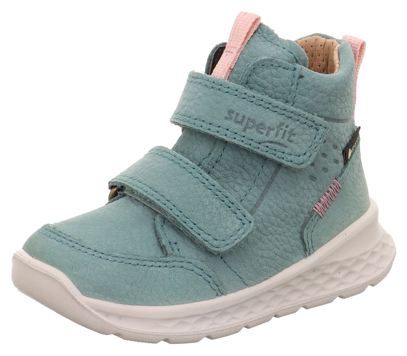 Superfit BREEZE WMS: mittel Winterboots Babyschuh, Klettschuh mit GORE-Tex, Größenschablone zum Download (grün)
