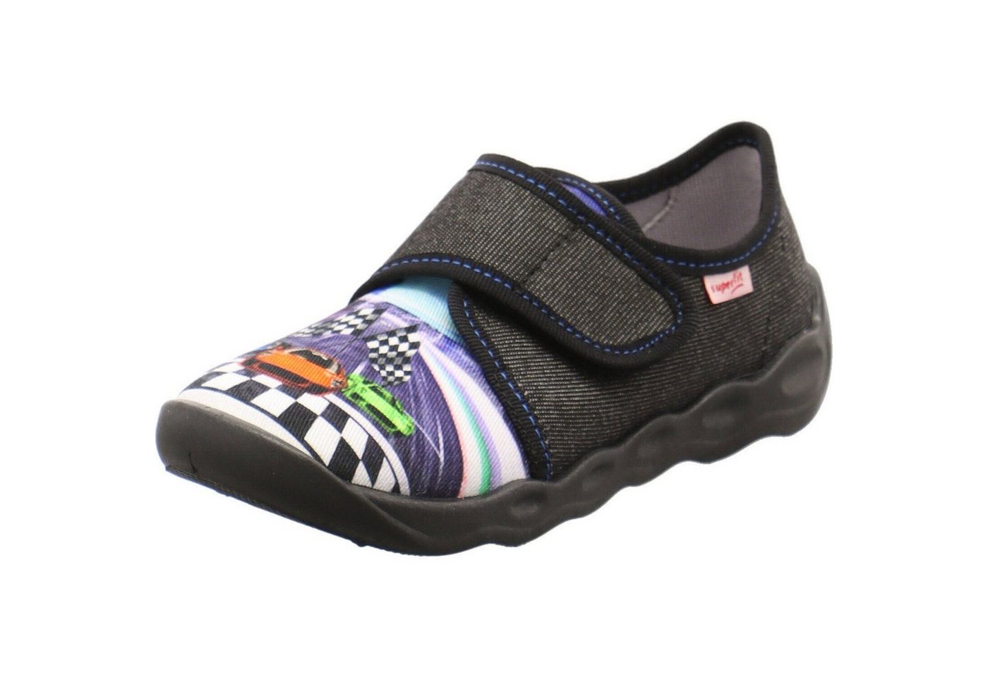 Superfit Bubble Hausschuh (schwarz)