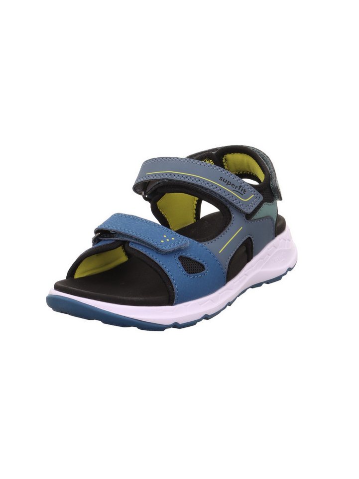 Superfit CRISS CROSS WMS: mittel Sandale Klettschuh, mit Fußbett, Größenschablone zum Download