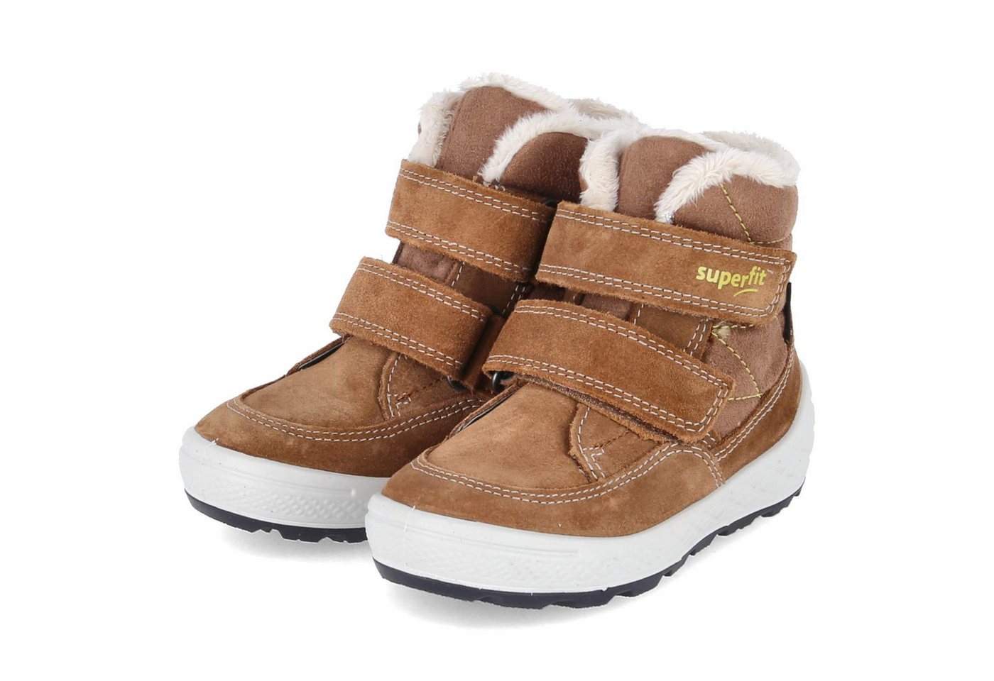 Superfit 1-106314-3000 Unisex Leder & Textil braun Winterboots