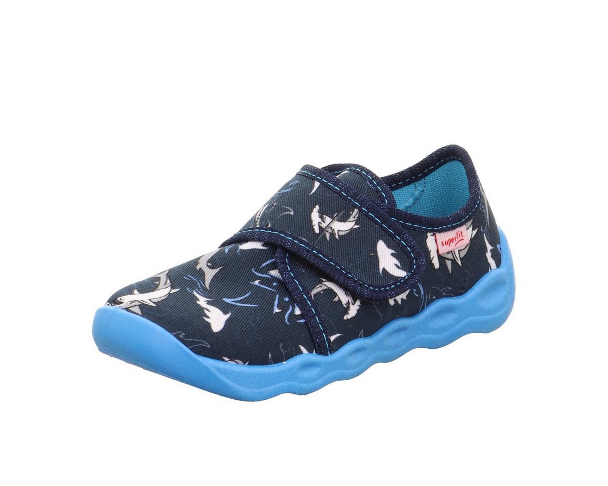 Superfit Hausschuhe Haie Baumwolle blau EUR 24 Hausschuh
