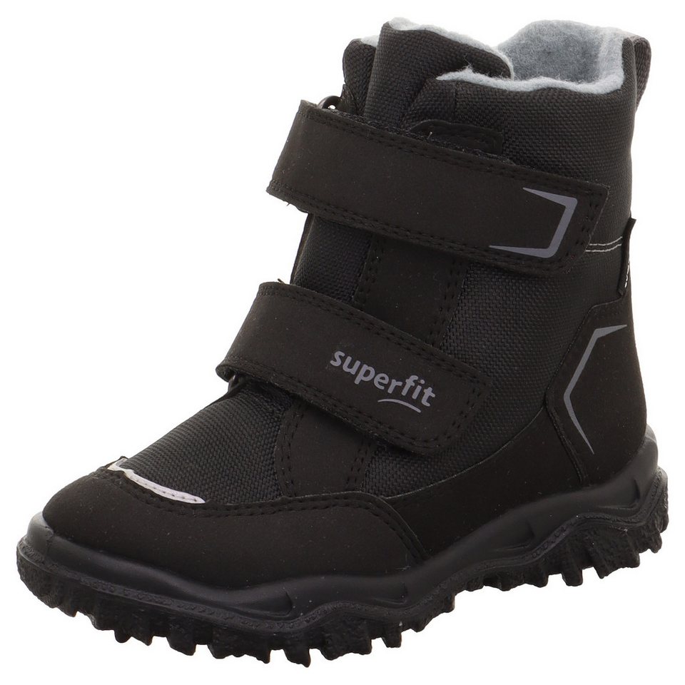 Superfit HUSKY WMS: Mittel Winterstiefel Snowboots mit wärmendem Textilfutter, Größenschablone zum Download (grau/schwarz)