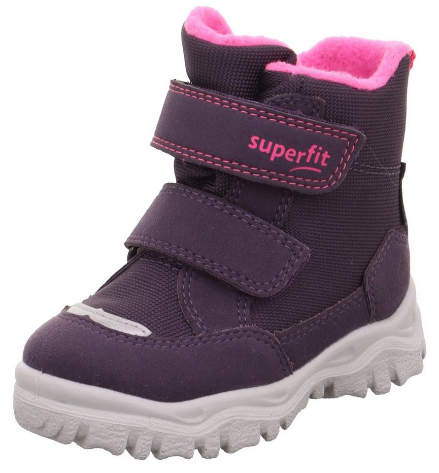 Superfit HUSKY1 WMS: mittel Winterboots Snowboots mit wasserdichtem SYMPATEX, Größenschablone zum Download (lila/rosa)