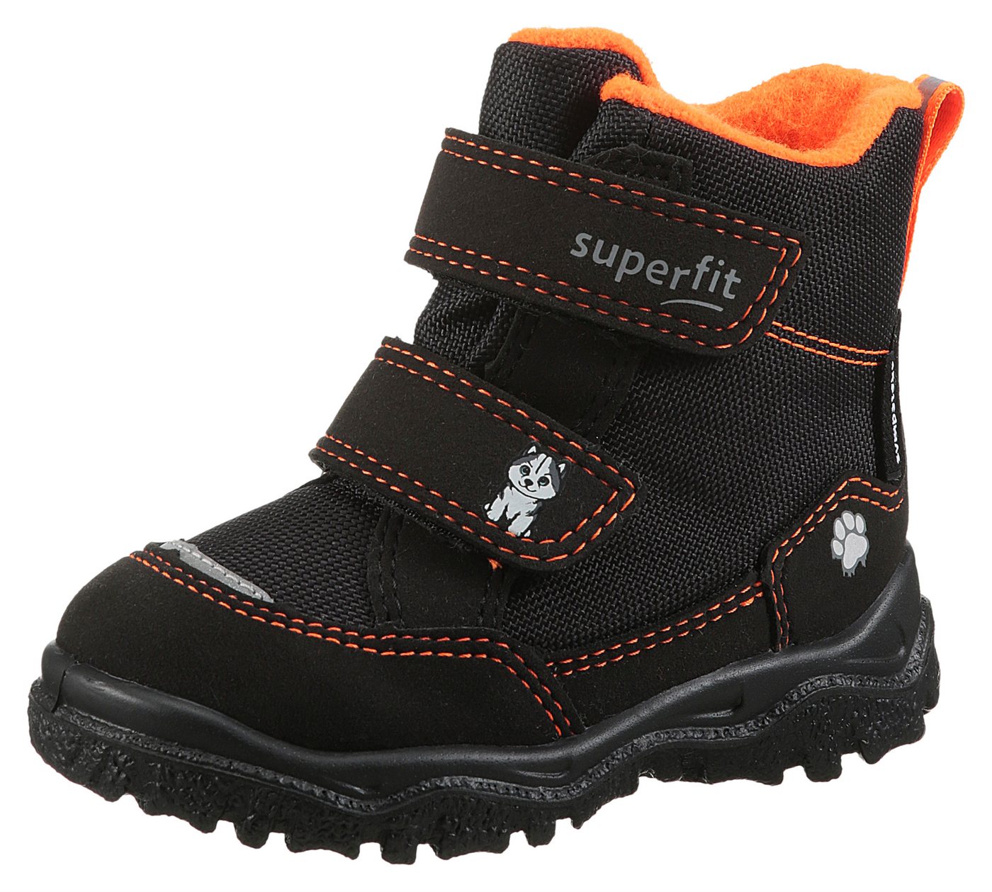 Superfit HUSKY1 WMS: mittel Winterboots Snowboots mit wasserdichtem SYMPATEX, Größenschablone zum Download