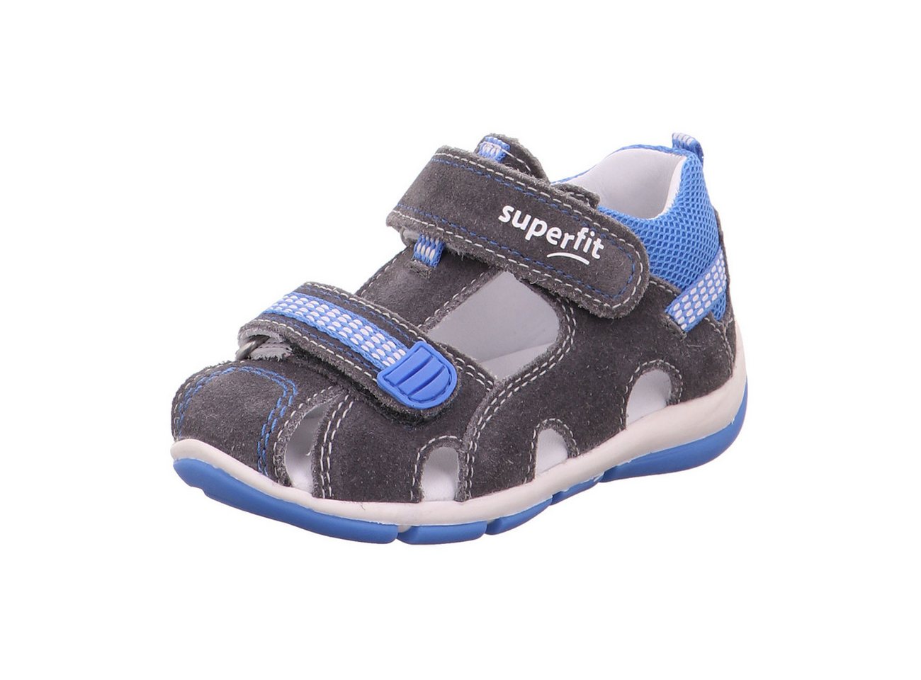 Superfit Leder Lauflernsandale FREDDY EUR 20 grau Sandale