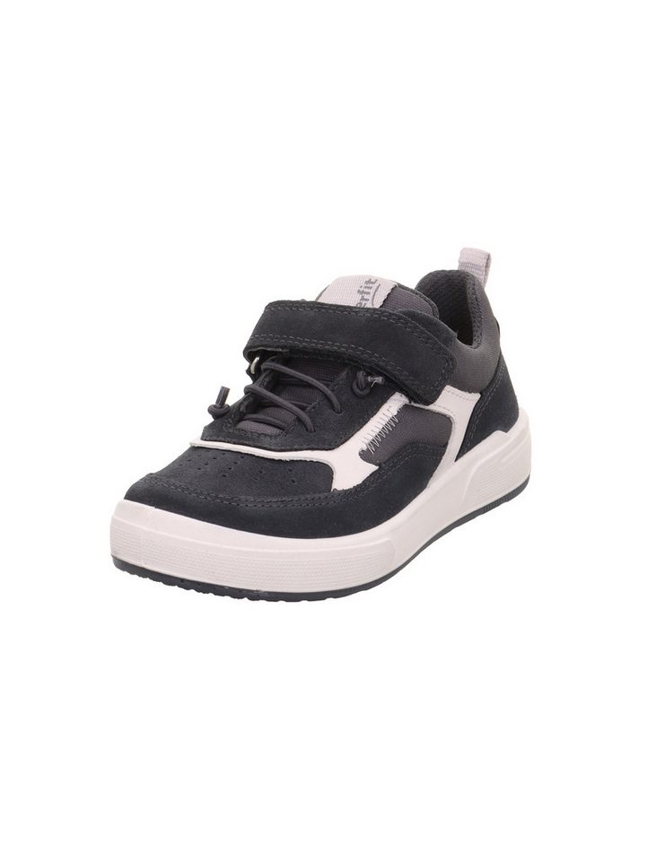 Superfit MAVERICK WMS: weit Slip-On Sneaker Klettschuh, mit herausnehmbarer Einlage, Größenschablone zum Download