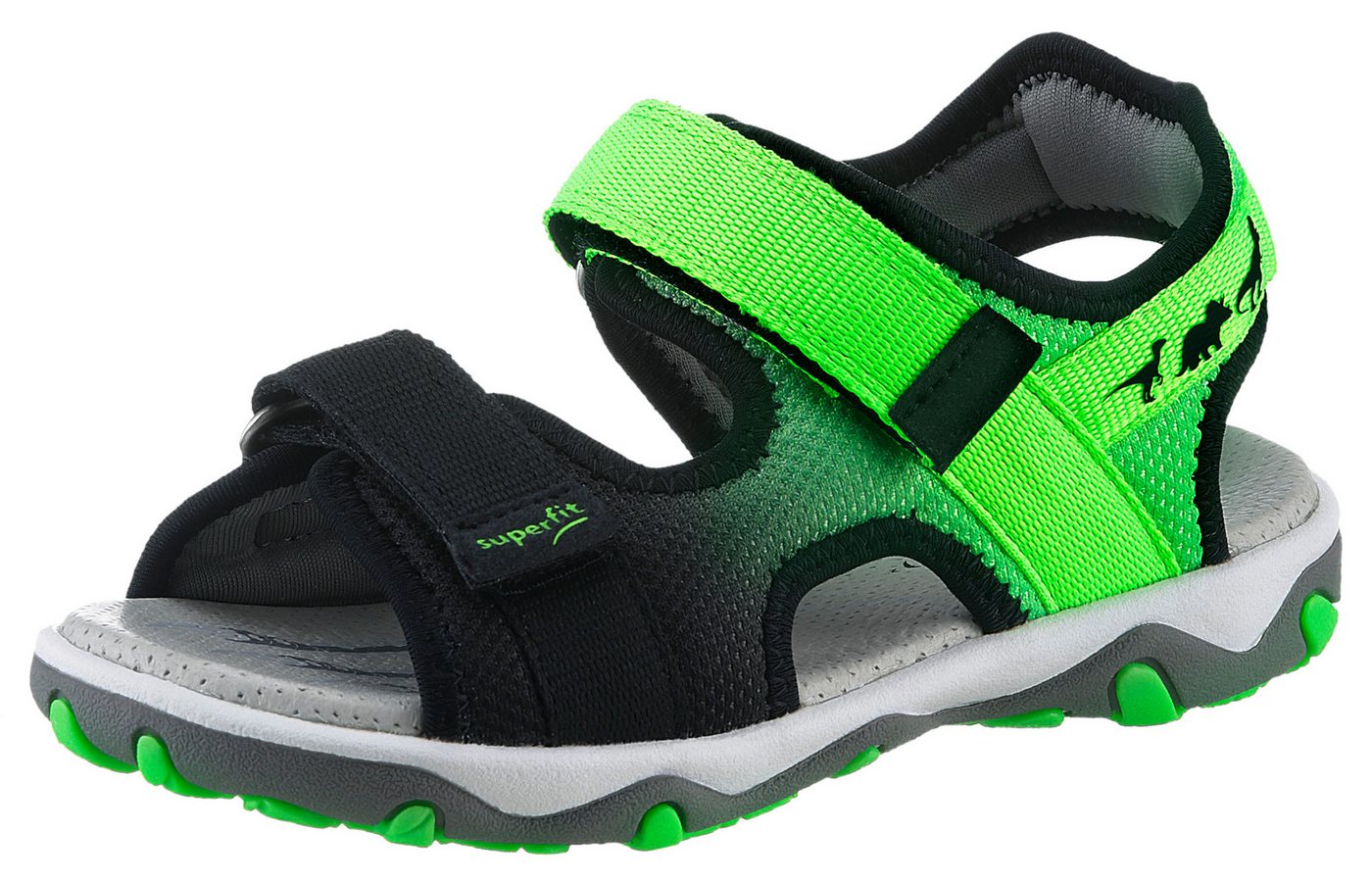 Superfit MIKE 3.0 WMS: mittel Sandale Outdoorsandale mit Klett, Fußballlogo, Größenschablone zum Download
