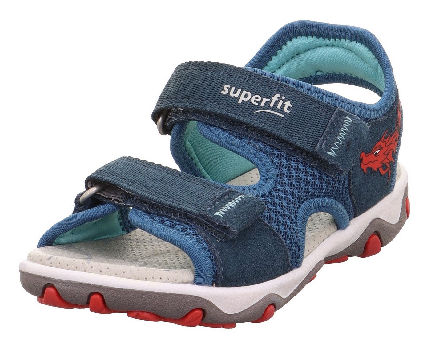 Superfit MIKE 3.0 WMS: mittel Sandale Trekkingschuh mit Klettverschluss, Größenschablone zum Download