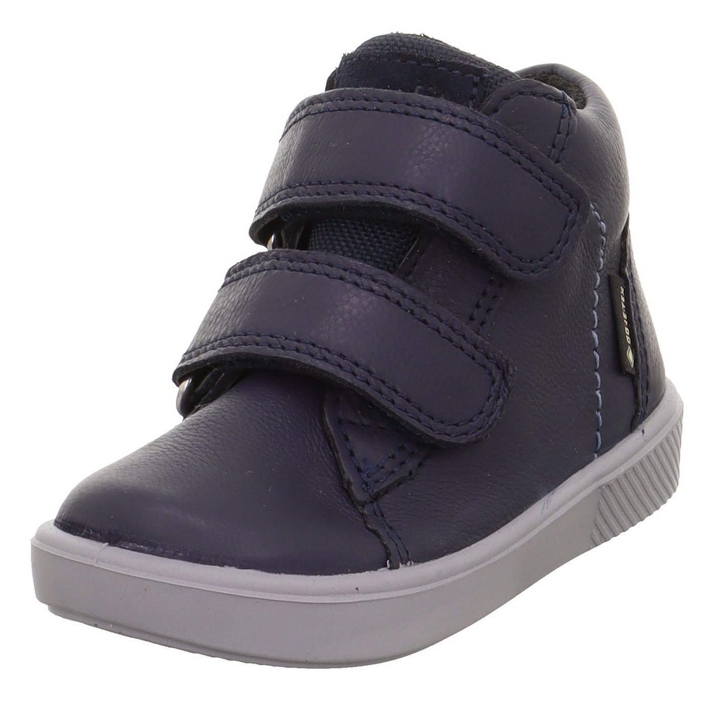 Superfit SUPIES WMS: mittel Lauflernschuh Barfußschuh mit zwei Klettverschlüssen, Größenschablone zum Download (blau)