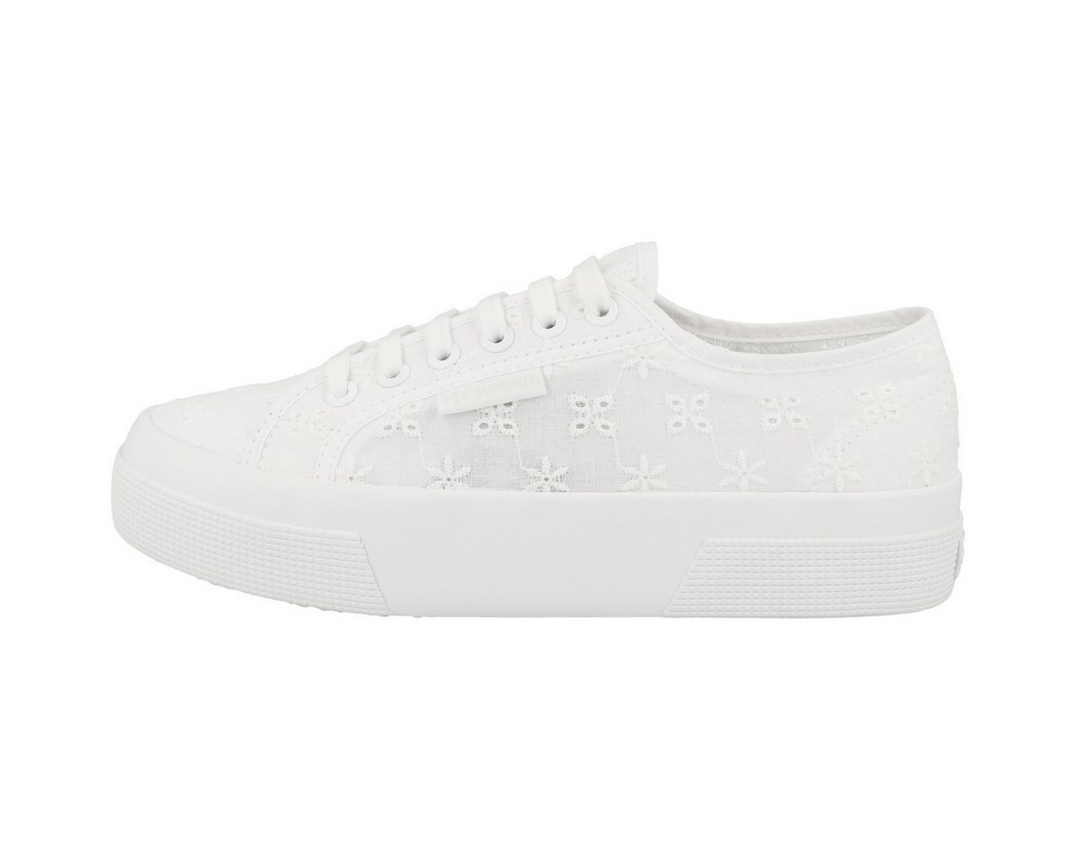 Superga 2740 Flower Sangallo Damen Sneaker Turnschuhe, Sportschuhe, Freizeitschuhe, Halbschuhe, Schnürschuhe
