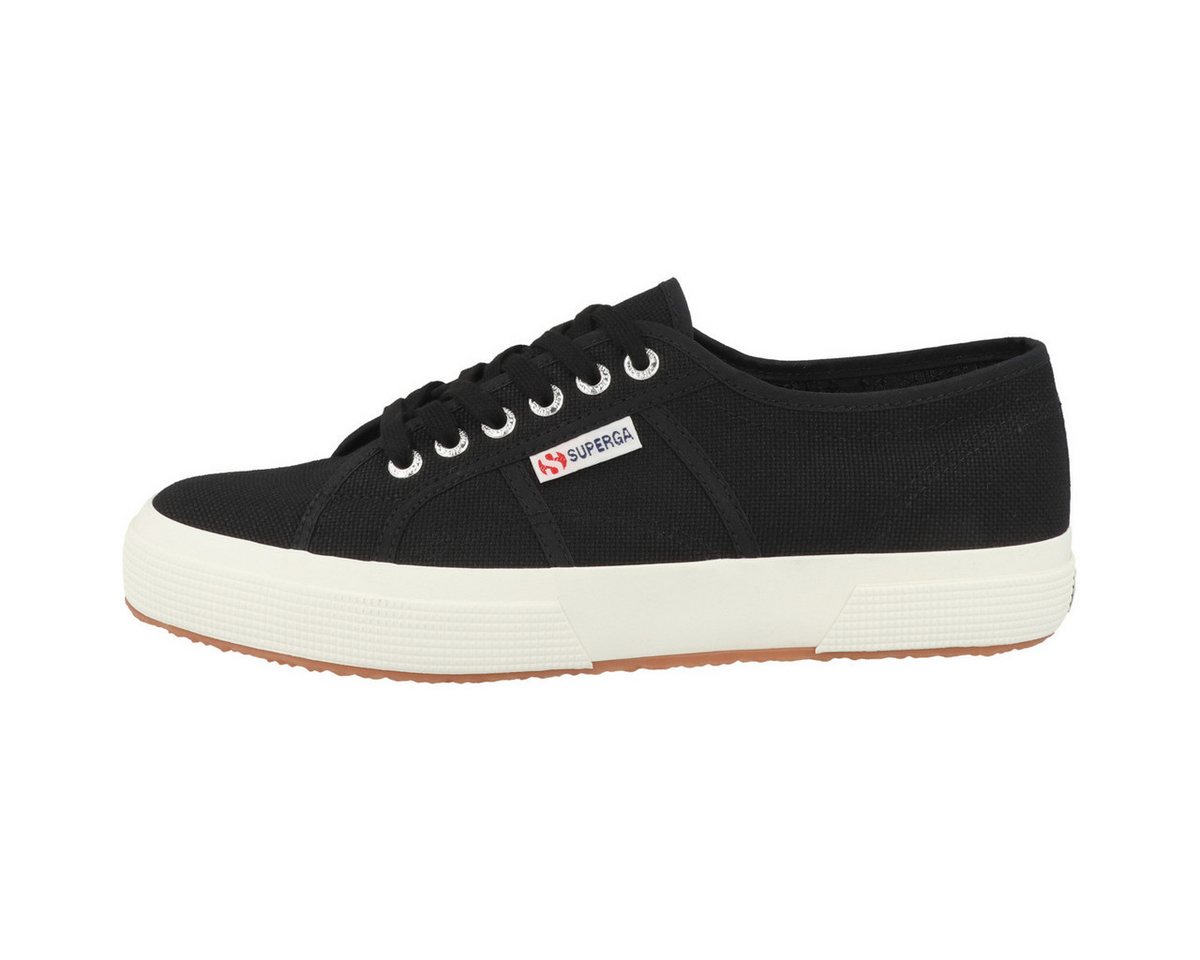 Superga 2750-Cotu Classic Unisex Erwachsene Sneaker Turnschuhe, Sportschuhe, Freizeitschuhe, Halbschuhe, Schnürschuhe (schwarz)