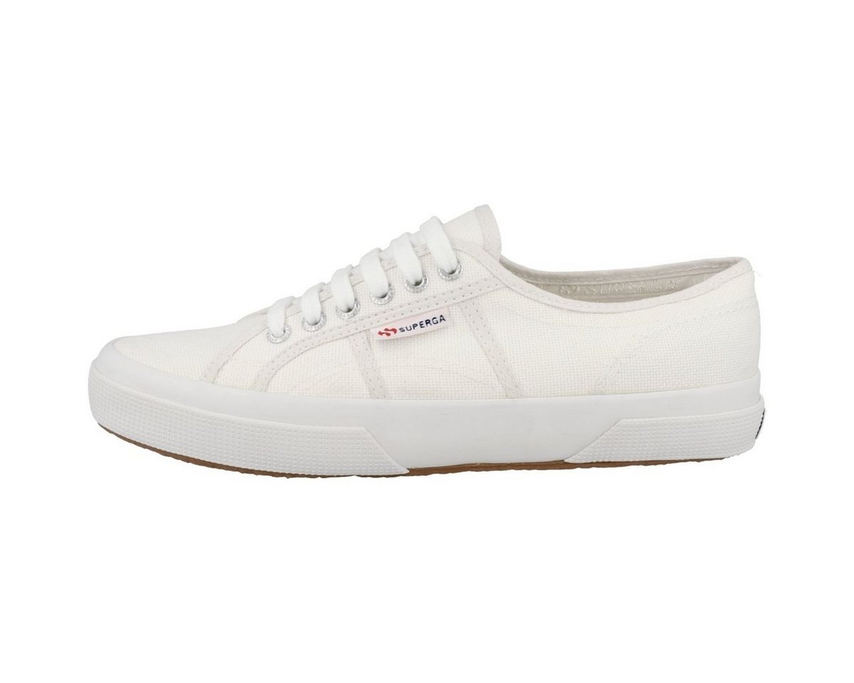 Superga 2750 Cotu Classic Unisex Erwachsene Sneaker Turnschuhe, Sportschuhe, Freizeitschuhe, Halbschuhe, Schnürschuhe (weiß)
