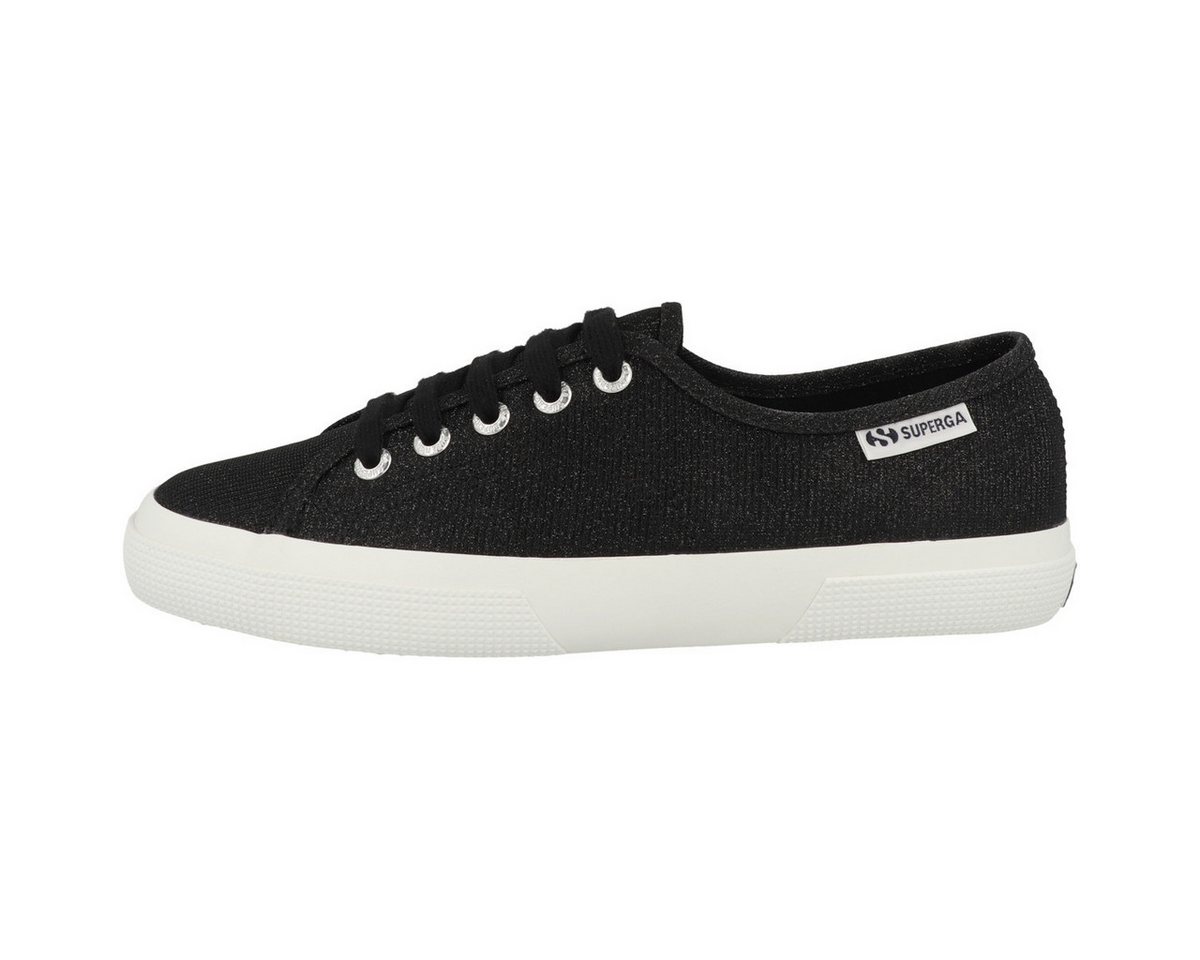 Superga 3750 Jersey Lame Leggera Damen Sneaker Turnschuhe, Sportschuhe, Freizeitschuhe, Halbschuhe, Schnürschuhe
