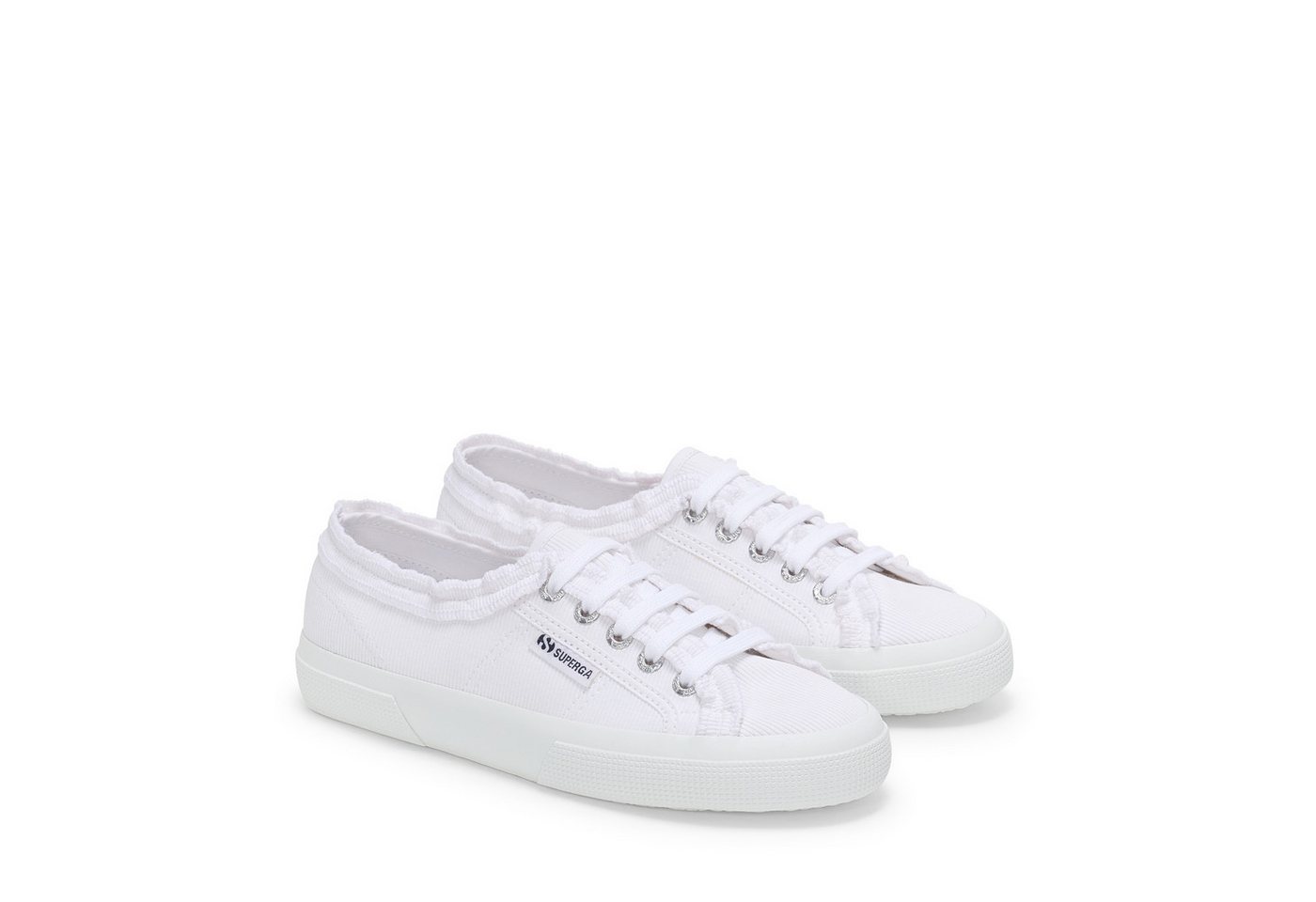 Superga 3750 JERSEY ROUCHES LEGGERA Sneaker (weiß)