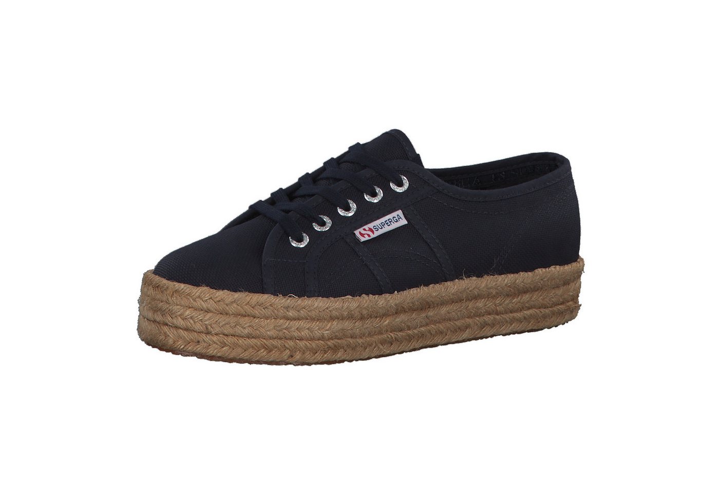 Superga Damen Leinenschuhe S00CF20 Sneaker