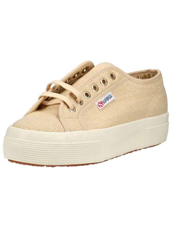 Superga Sneaker Textil Plateausneaker (beige)