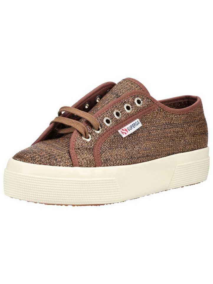 Superga Sneaker Textil Plateausneaker (braun)