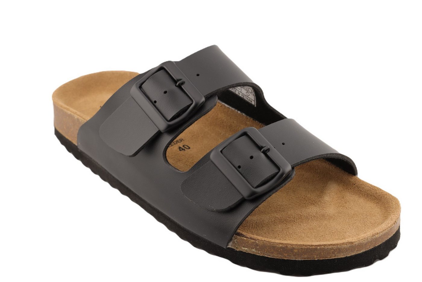 SUPERSOFT Bio Damen Pantolette (schwarz)