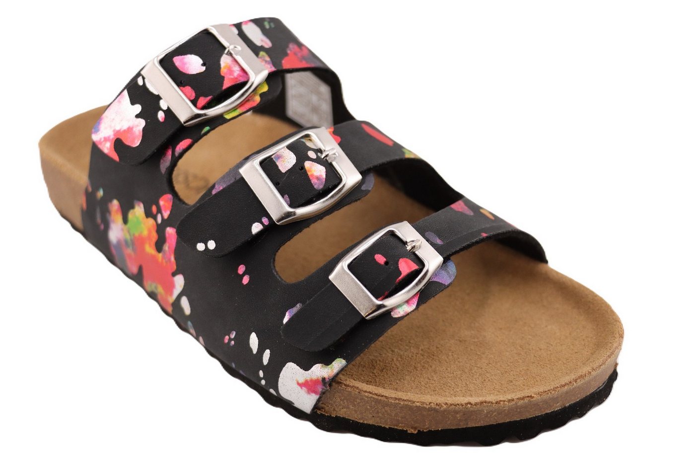 SUPERSOFT Bio Damen Pantolette (schwarz)