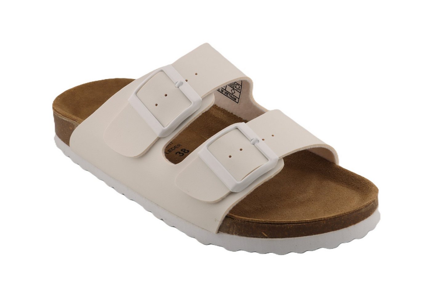 SUPERSOFT Bio Damen Pantolette (weiß)