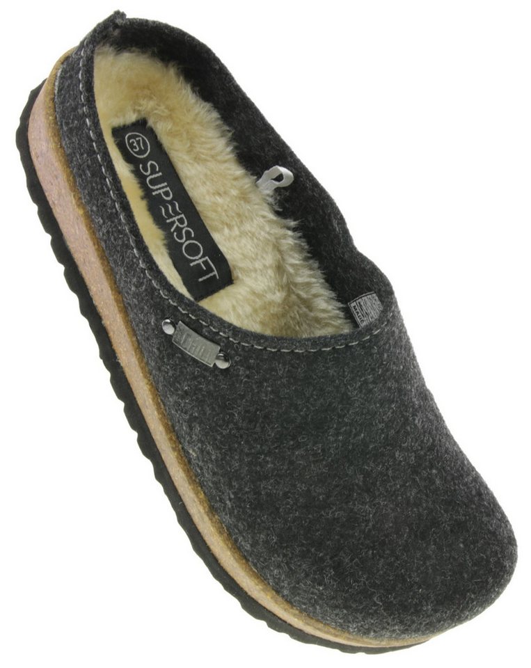 SUPERSOFT Bio Home Woman Hausschuh grau EUR 40 Hausschuh