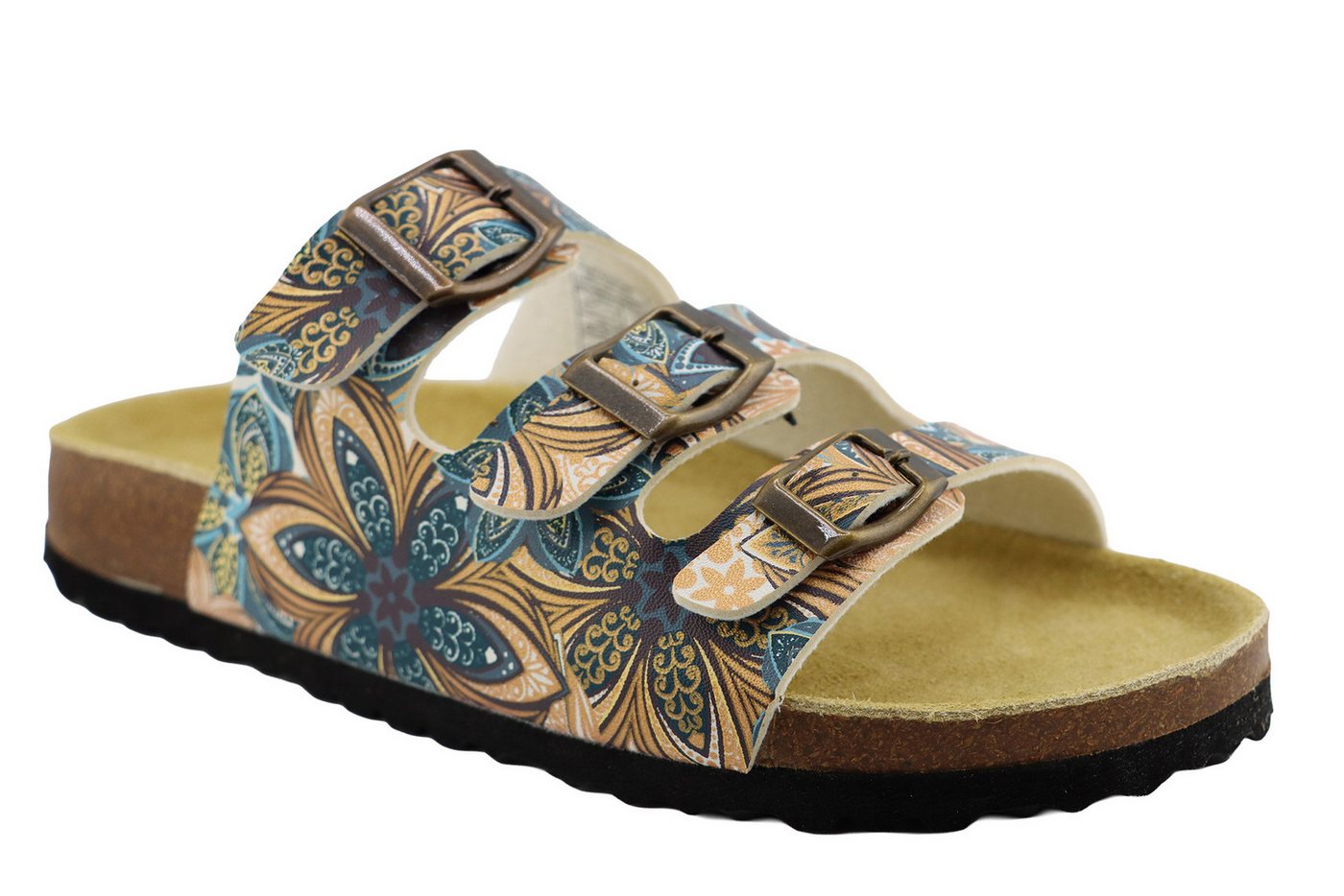 SUPERSOFT Bio Tieffußbett Pantolette (weiß)