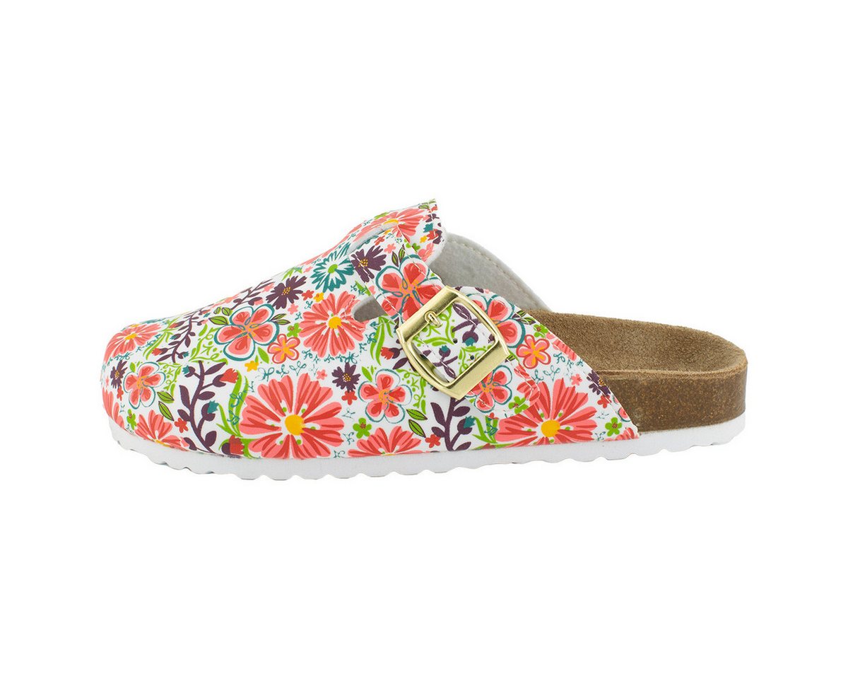 SUPERSOFT Classic Clog (1-tlg) Clogs - Lederdecksohle, Korkfußbett, Schnutzabweisend