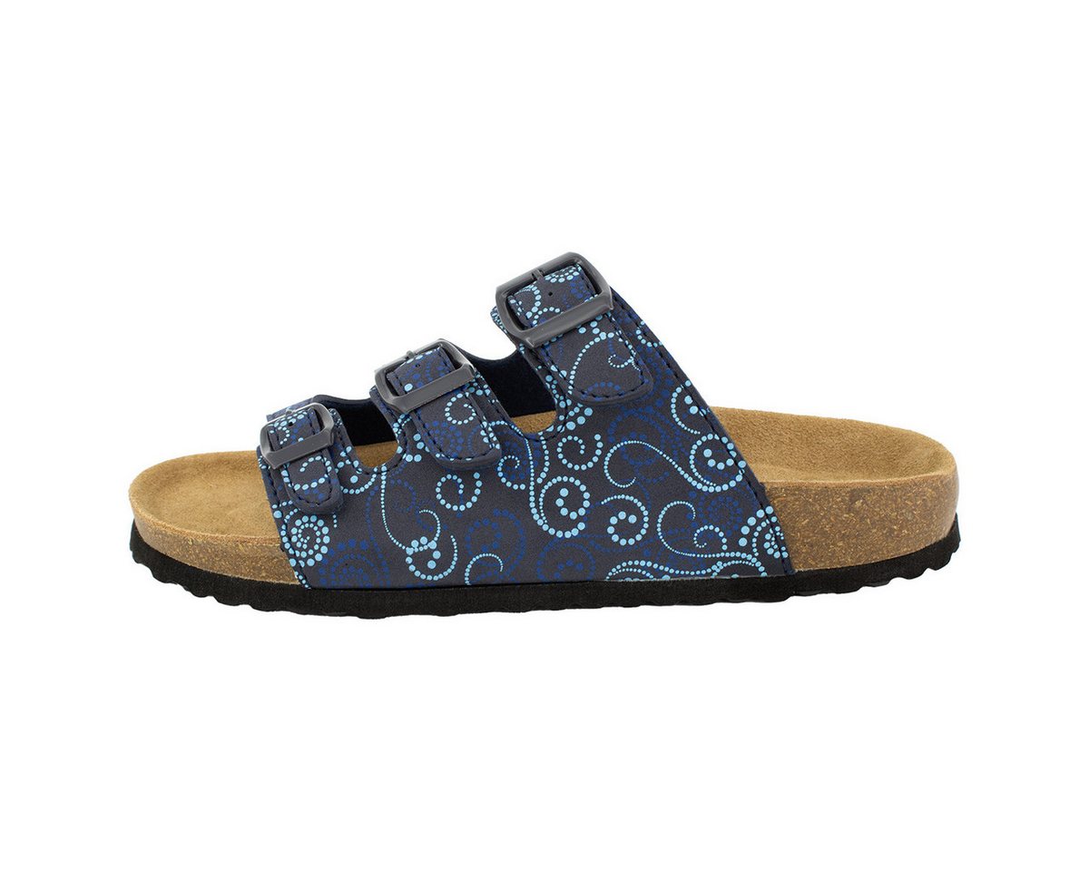 SUPERSOFT Classic Pantolette (1-tlg) Pantoletten - Lederdecksohle, Korkfußbett, Schnutzabweisend