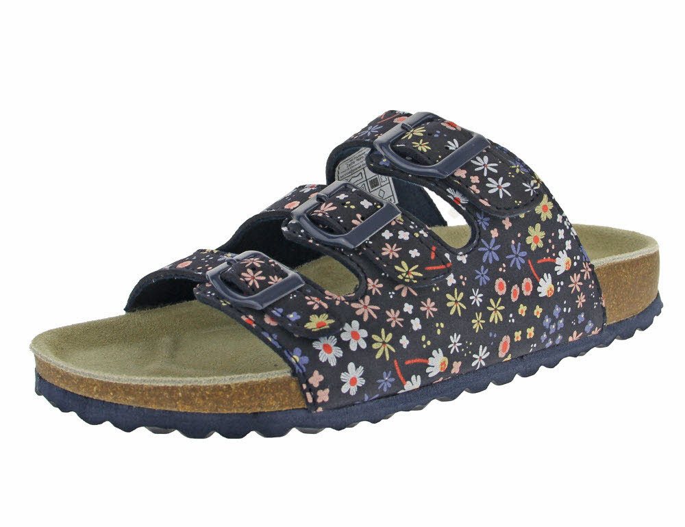 SUPERSOFT Damen Pantolette mit Fußbett Keilpantolette