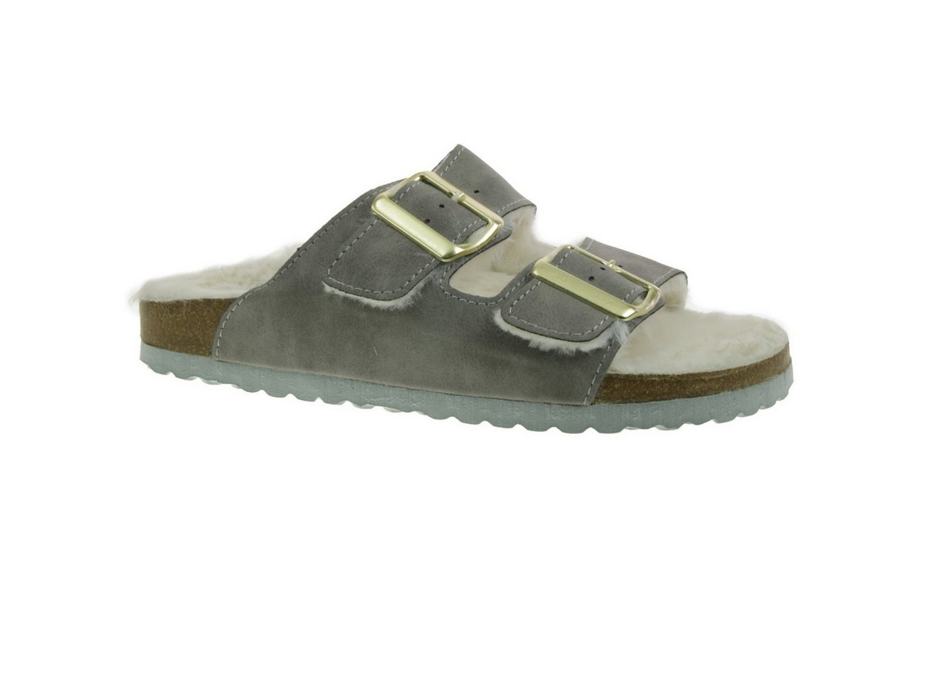 SUPERSOFT Damen Pantolette Sandale grau EUR 37 Pantolette