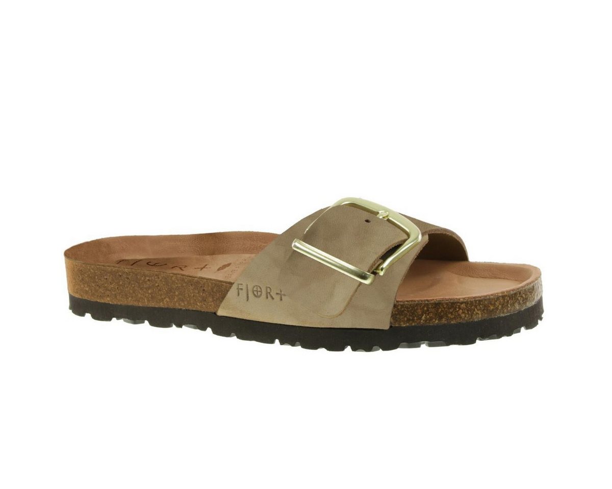 SUPERSOFT FJORT weiche Leder Pantolette taupe EUR 38 Pantolette