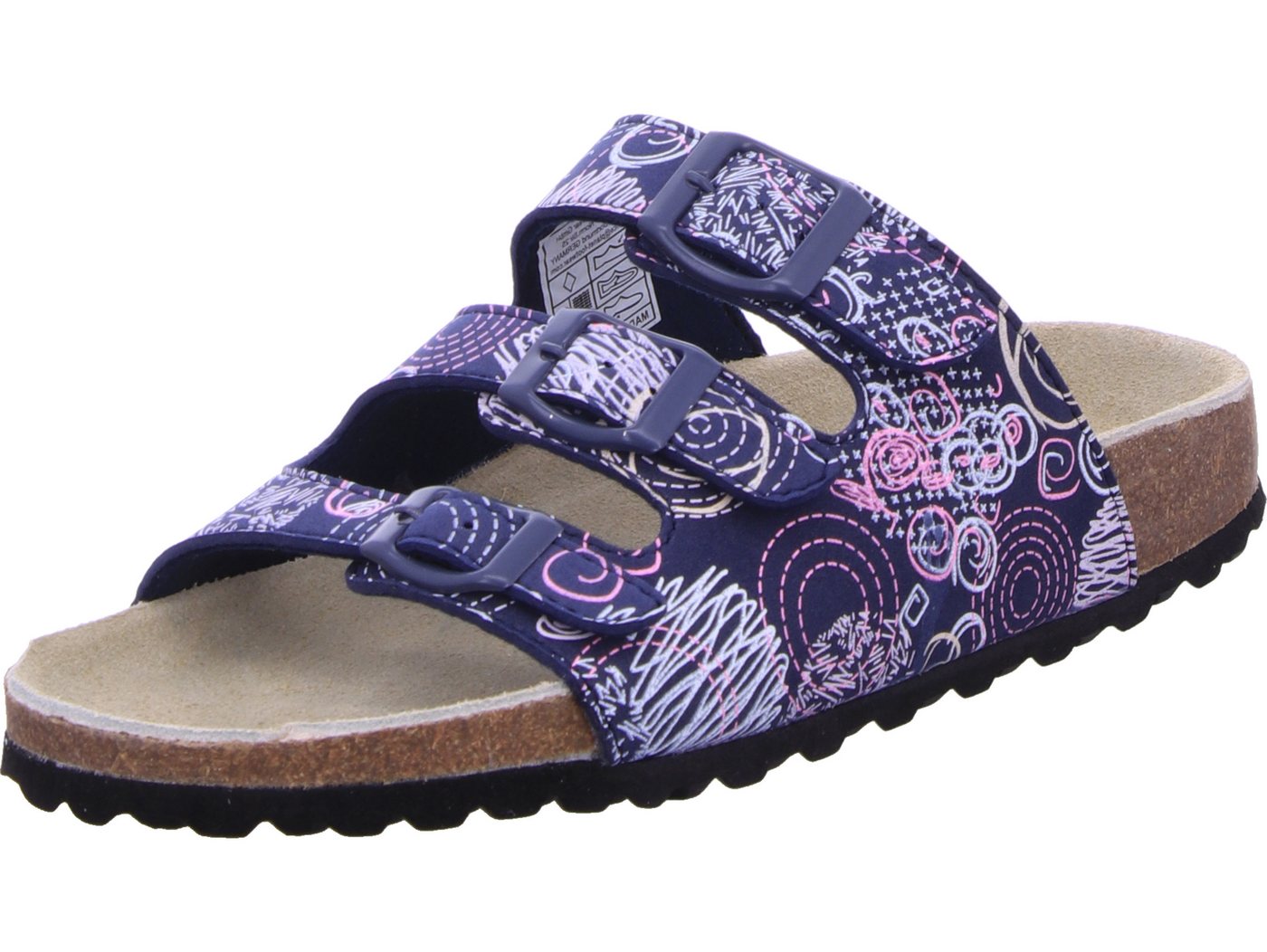 SUPERSOFT Pantolette (blau)