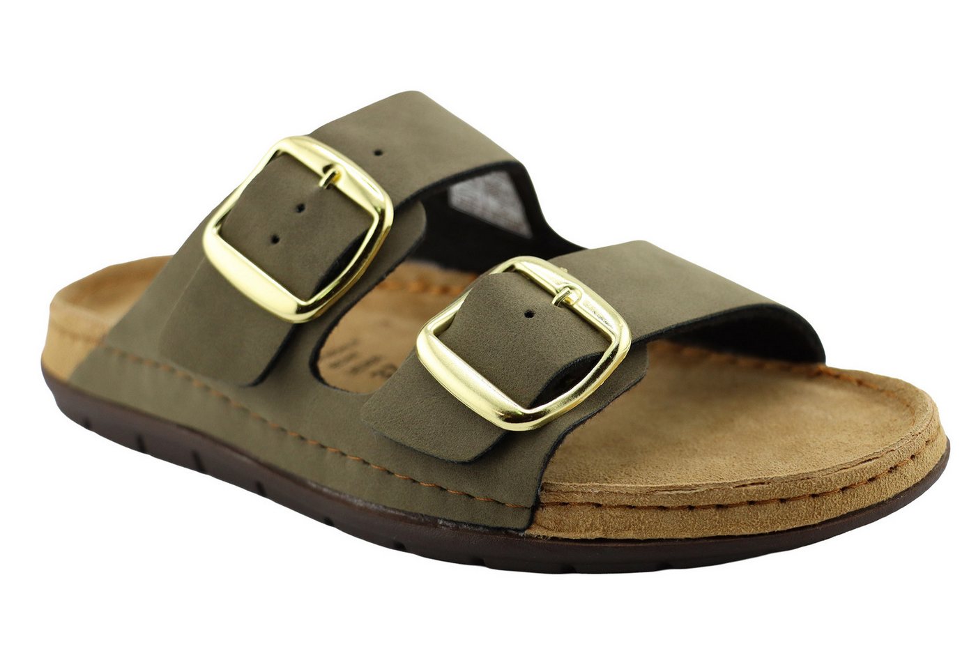 SUPERSOFT Weichfußbett Pantolette (grün)