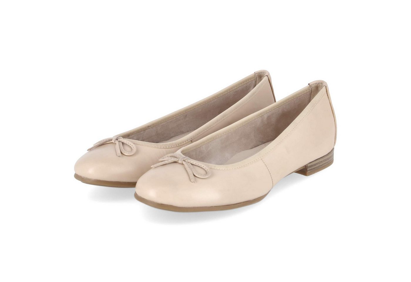 tamaris 1-22116-41-251 Damen Glattleder grau Ballerina