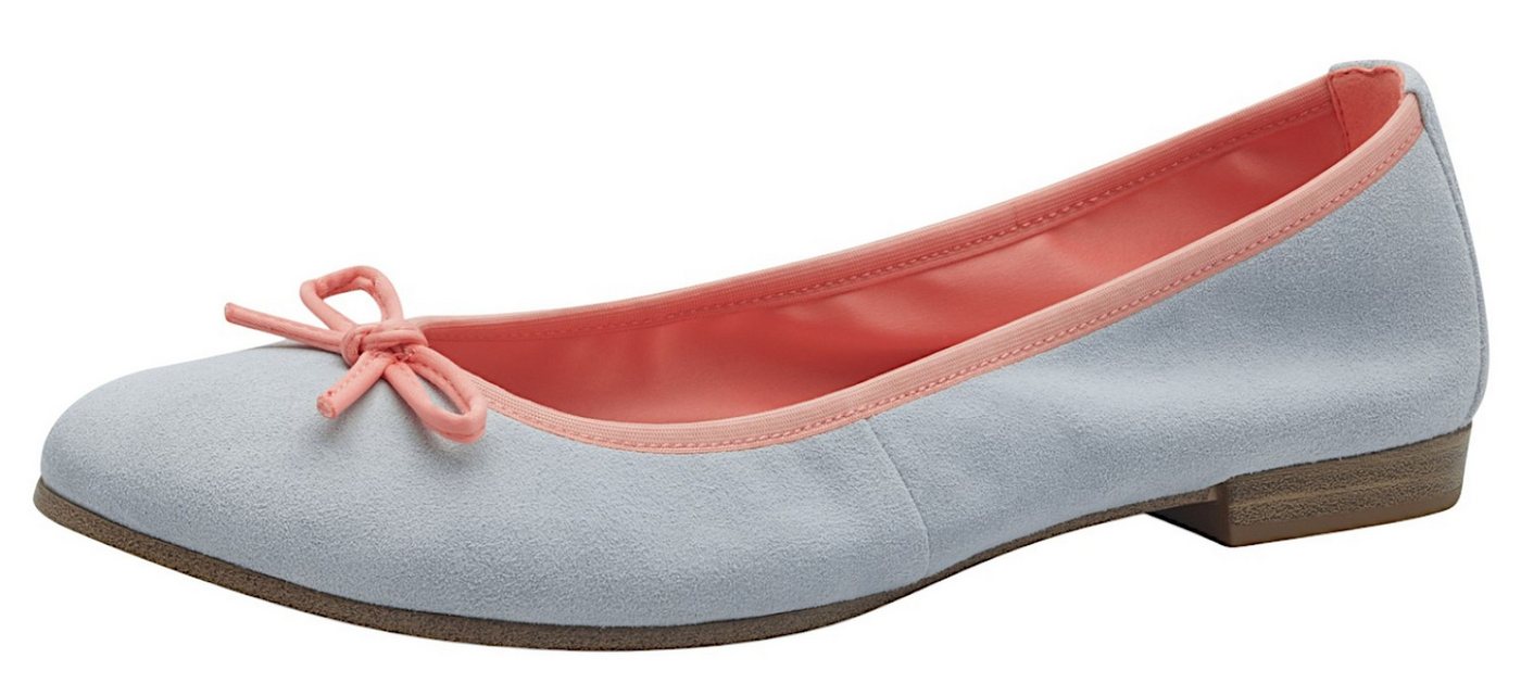 tamaris 1-22166-44 895 LT Blue Comb Ballerina