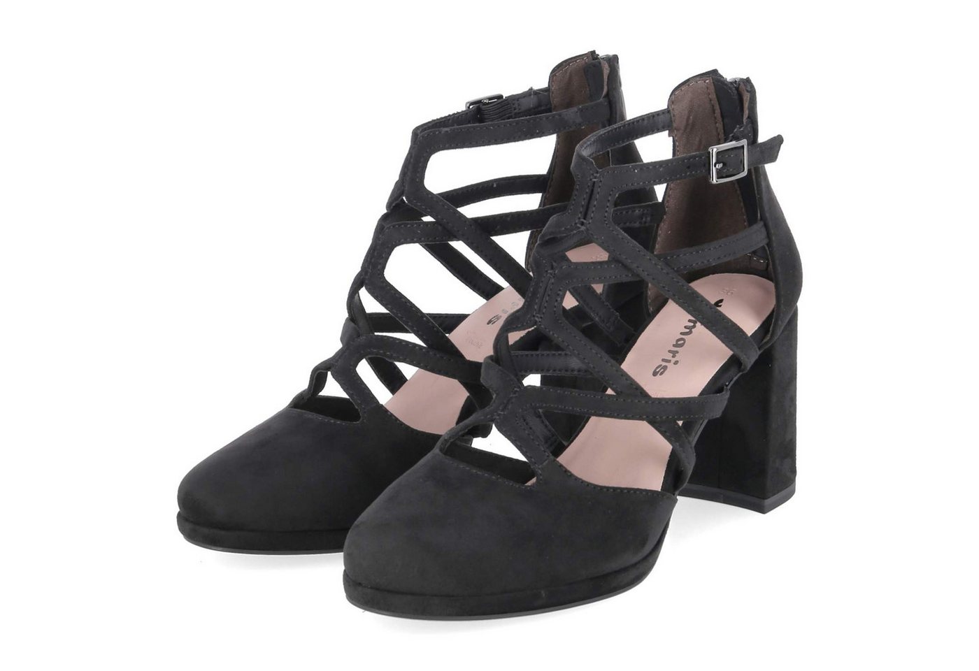 tamaris 1-22446-46-001 Damen Textil schwarz Keilpumps