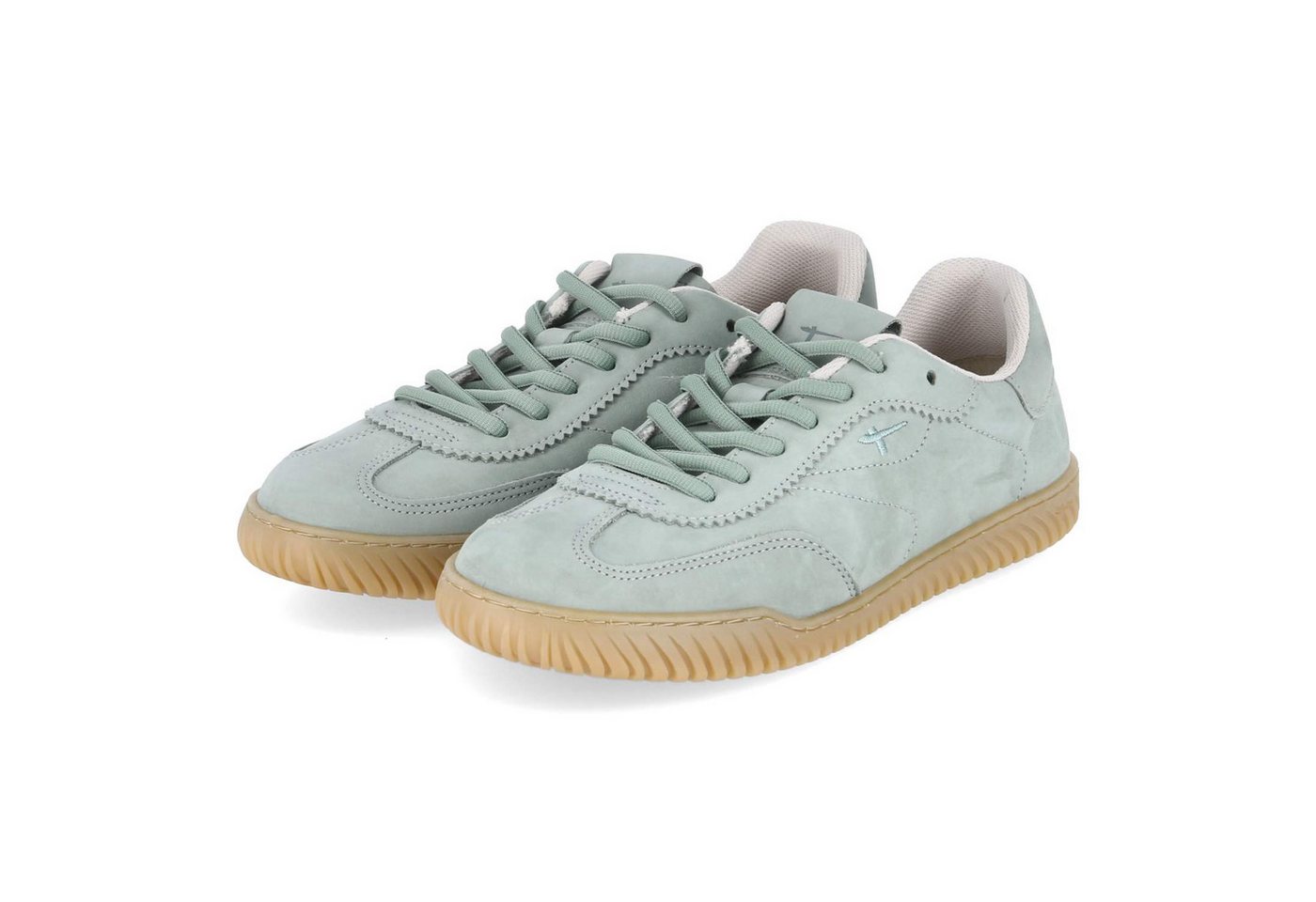 tamaris 1-23623-46-771 Damen Rauleder gruen Schnürschuh