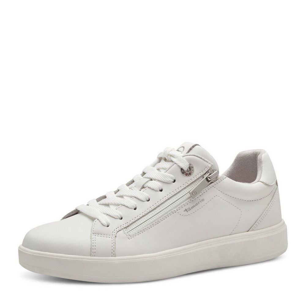 tamaris - 1-23709-43/100 - Weiß Schnürschuh