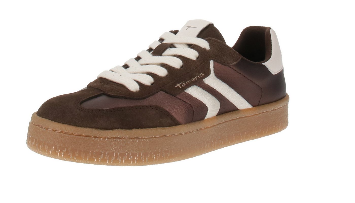 tamaris 1-23723-44 - Damen Sneaker - 323-Brown-Metallic Sneaker