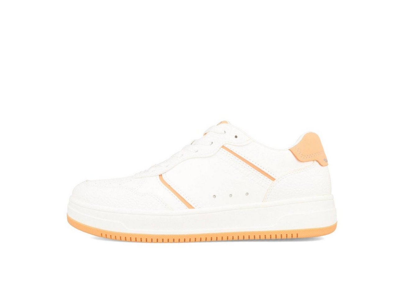 tamaris 1-23729-42-160 Sneaker Damen White Orange Sneaker