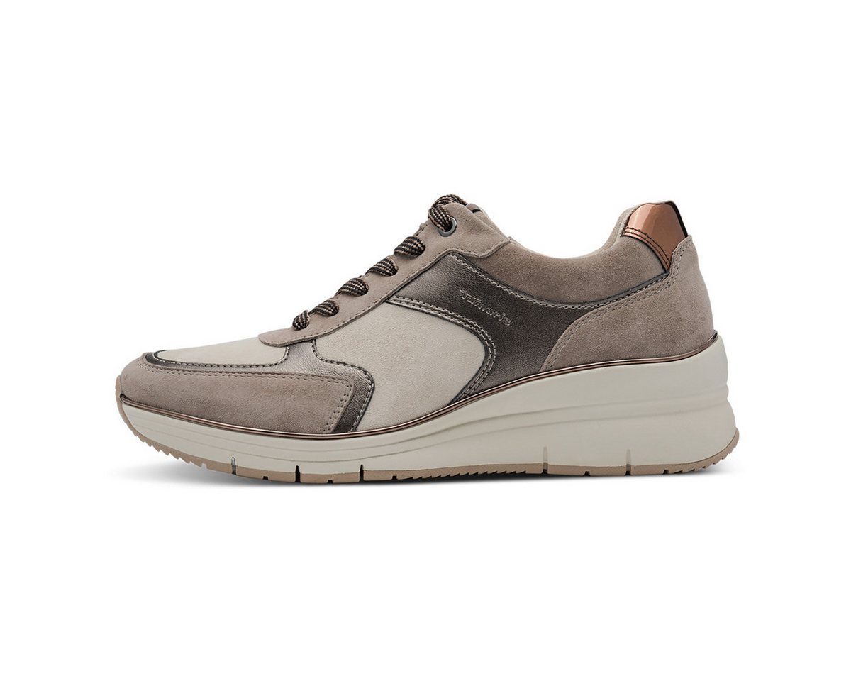 tamaris 1-23764-43 Damen Sneaker Turnschuhe, Sportschuhe, Freizeitschuhe, Halbschuhe, Schnürschuhe