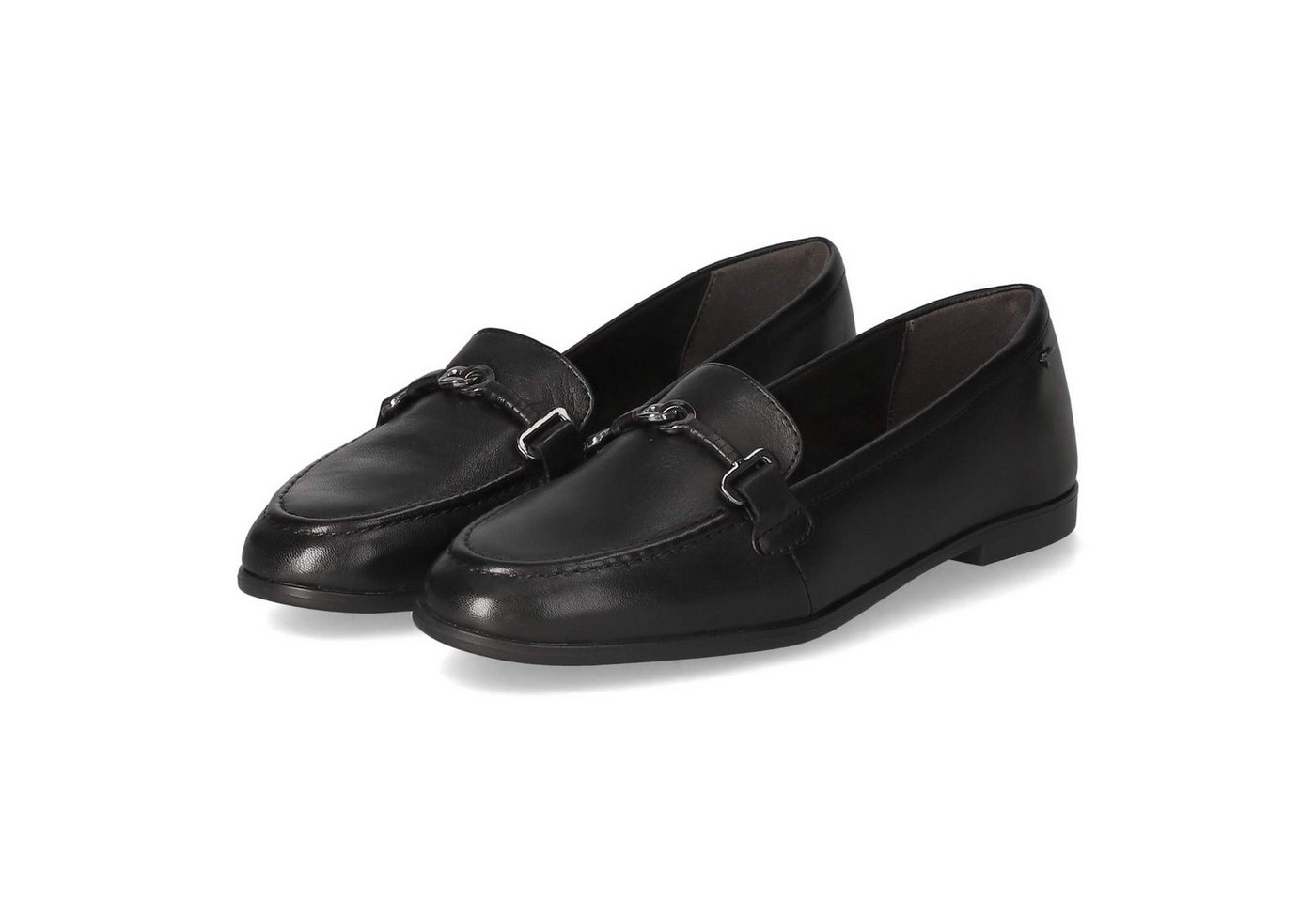 tamaris 1-24240-44/003 Damen Glattleder schwarz Slipper