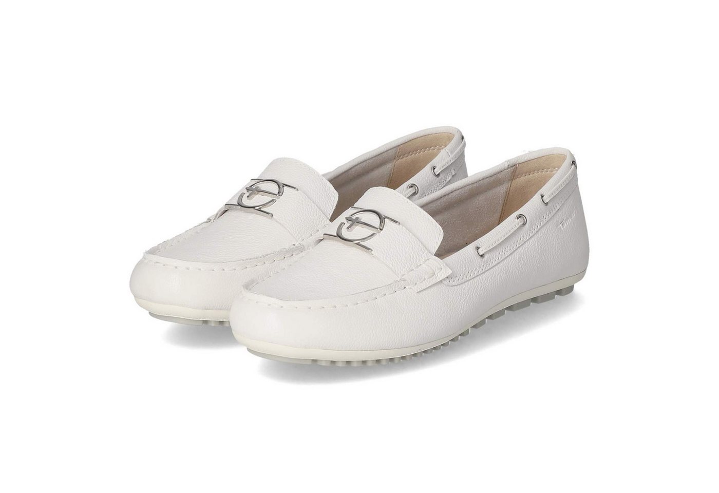 tamaris 1-24630-44/117 Damen Glattleder white Slipper