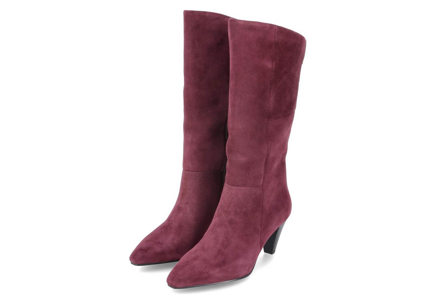 tamaris 1-25384-45-537 Damen Rauleder rot Schlupfstiefel