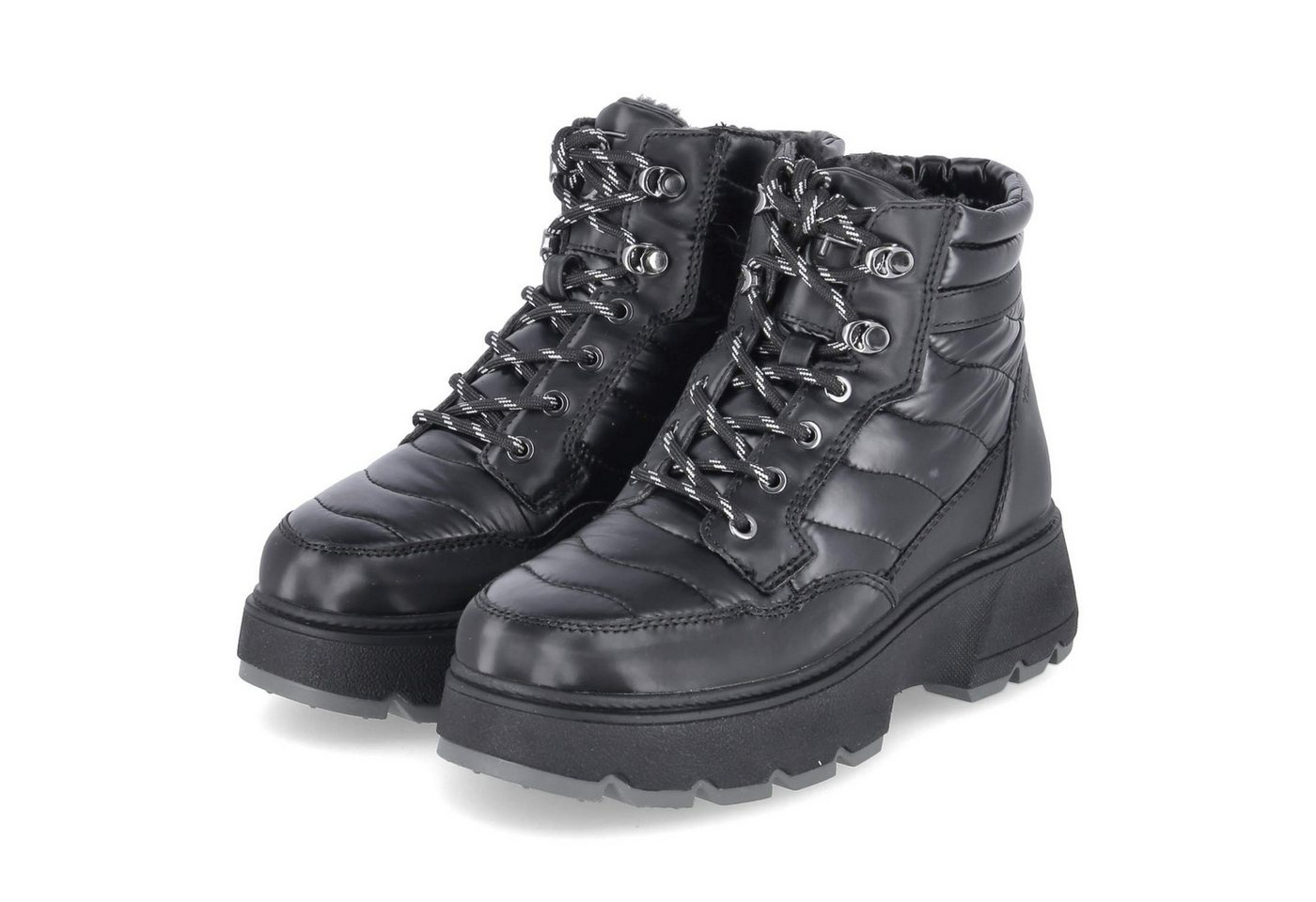 tamaris 1-26245-45/001 Damen Textil & Synthetik schwarz Winterstiefel