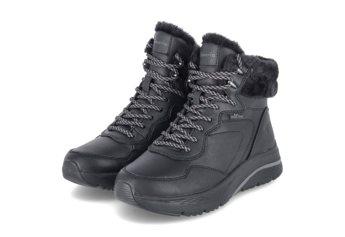 tamaris 1-26278-45/001 Damen Textil & Synthetik schwarz Winterstiefel