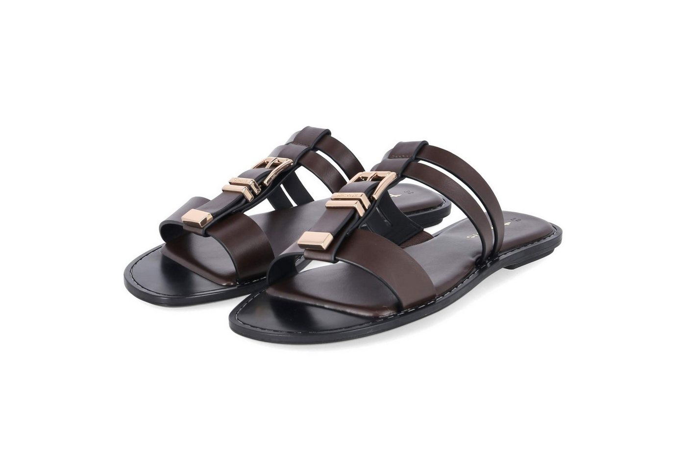 tamaris 1-27120-46-304 Damen Synthetik brown Pantolette