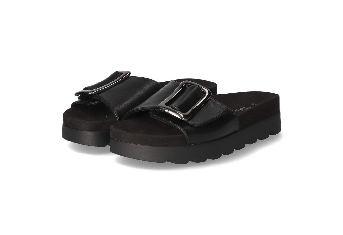 tamaris 1-27409-44/001 Damen Synthetik schwarz Pantolette